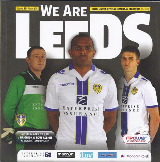 Leeds United FC v Brighton & Hove Albion FC